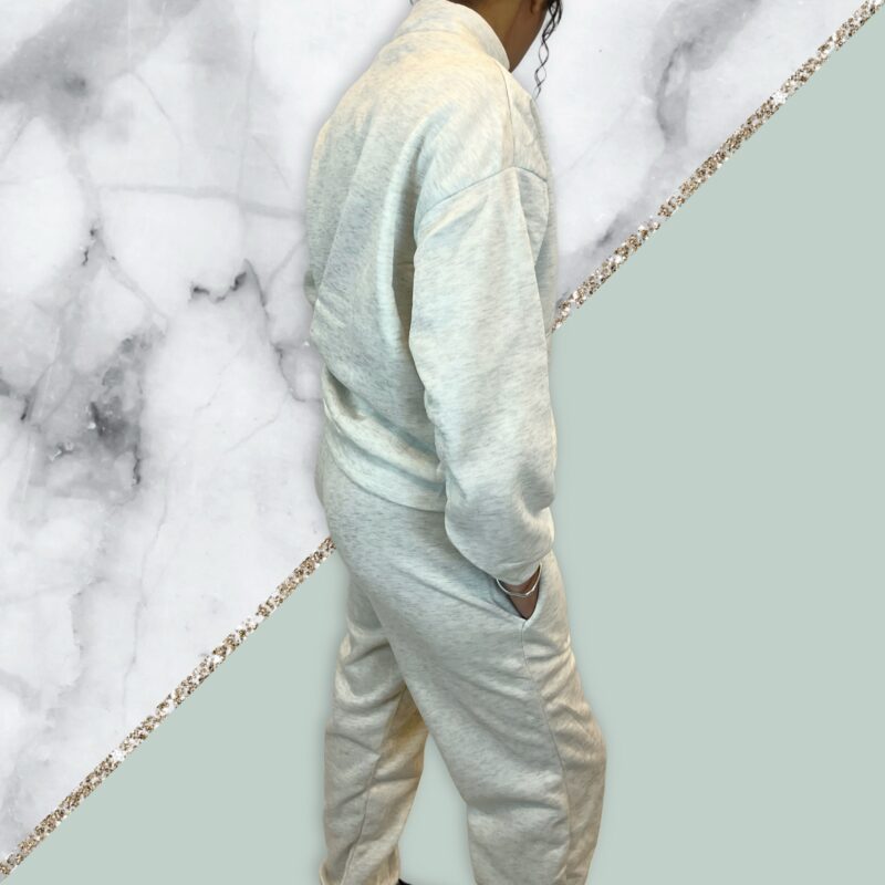 Ensemble survêtement zippé