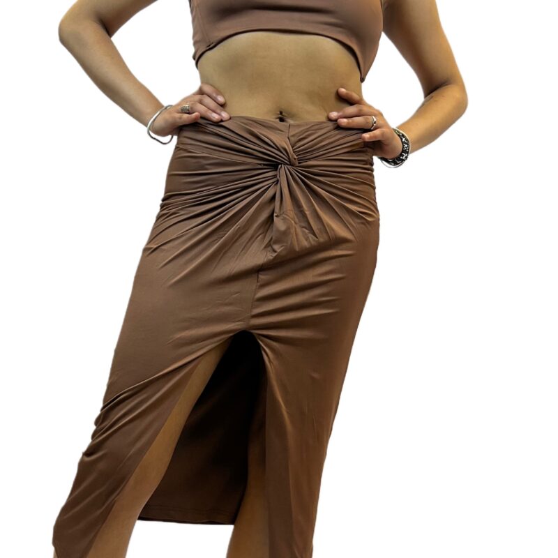 Top bandeau noué