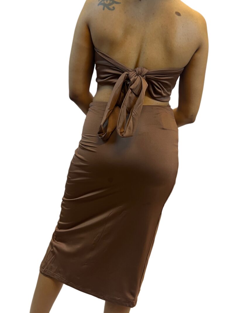 Top bandeau noué